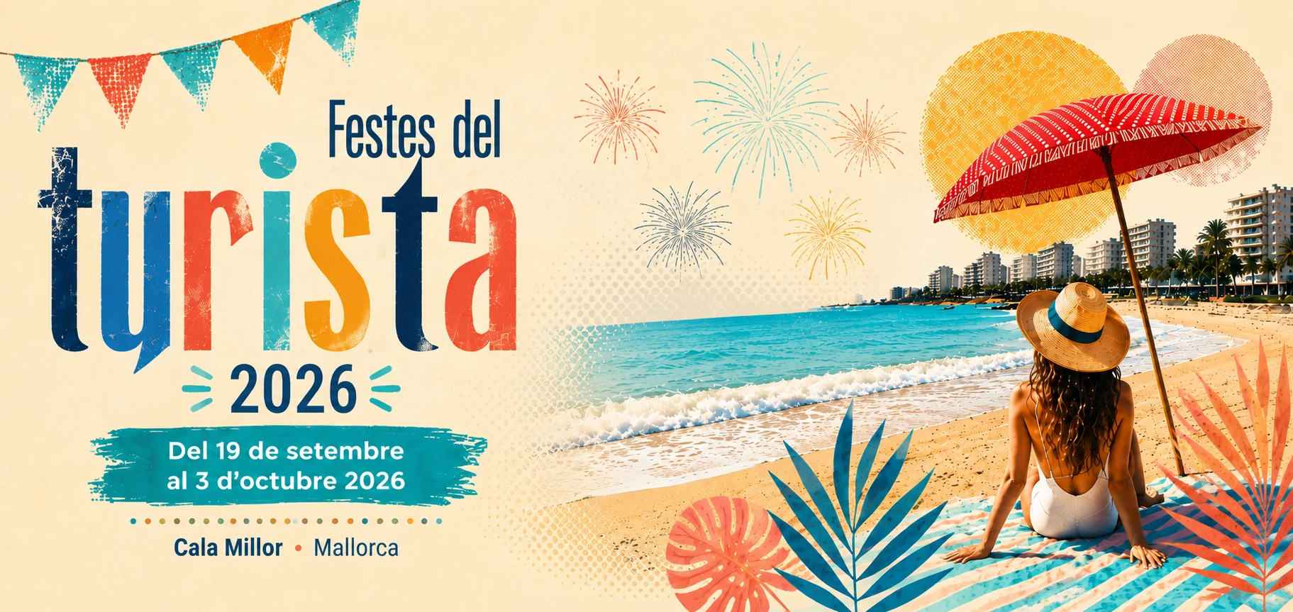 Festes del Turista 2026 — Cala Millor, Mallorca. Del 19 de setembre al 3 d'octubre.